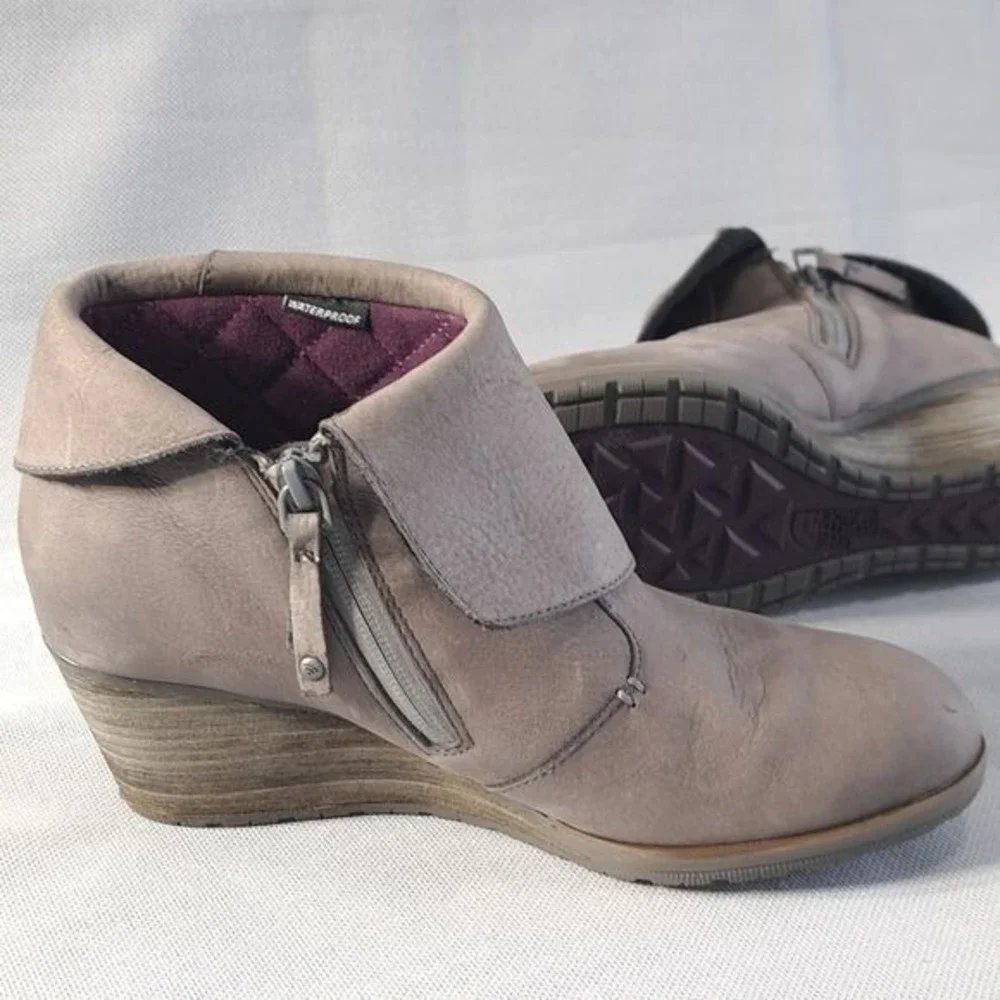 The North Face Women's Wedges/Booties Gray Waterproof Size 8.5‎